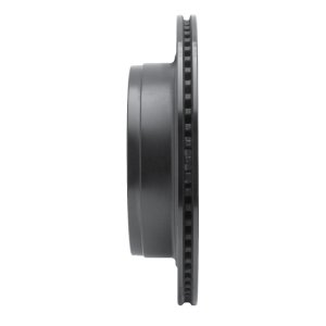 Ford Econoline Brake Rotor (1) - Rear Left - R1 Concepts - Drilled & Slotted - Black - `04-`06